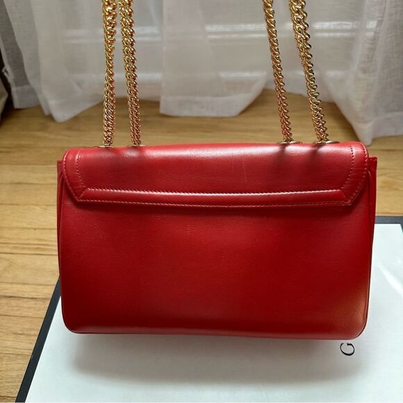 Gucci Med Rajah Red Shoulder Bags - Picture 4 of 16